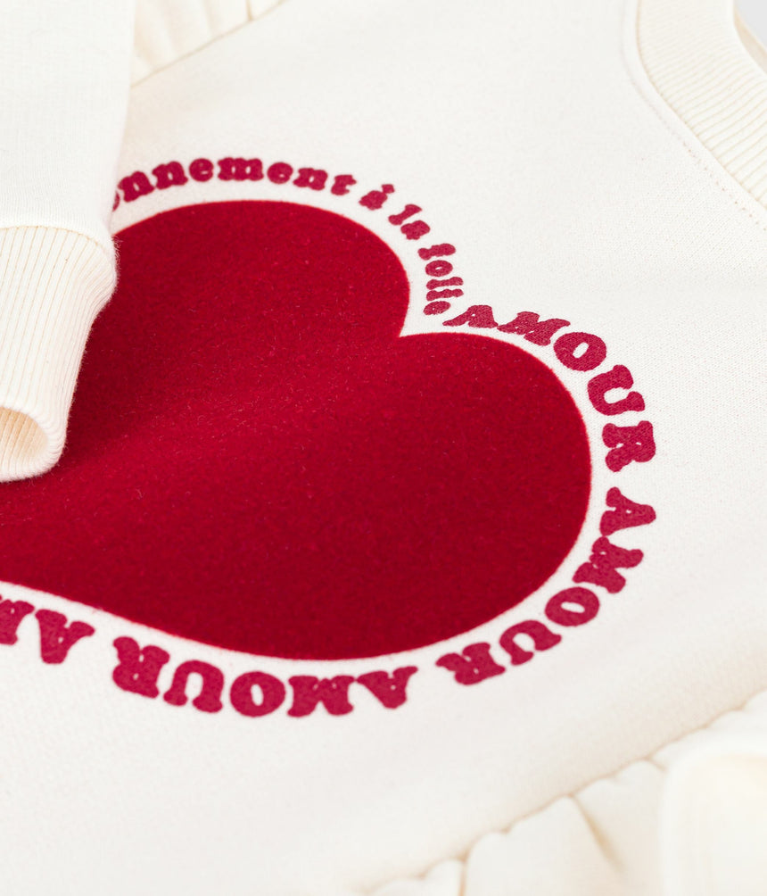 CHILDRENS' PRINTED COTTON SWEATSHIRT