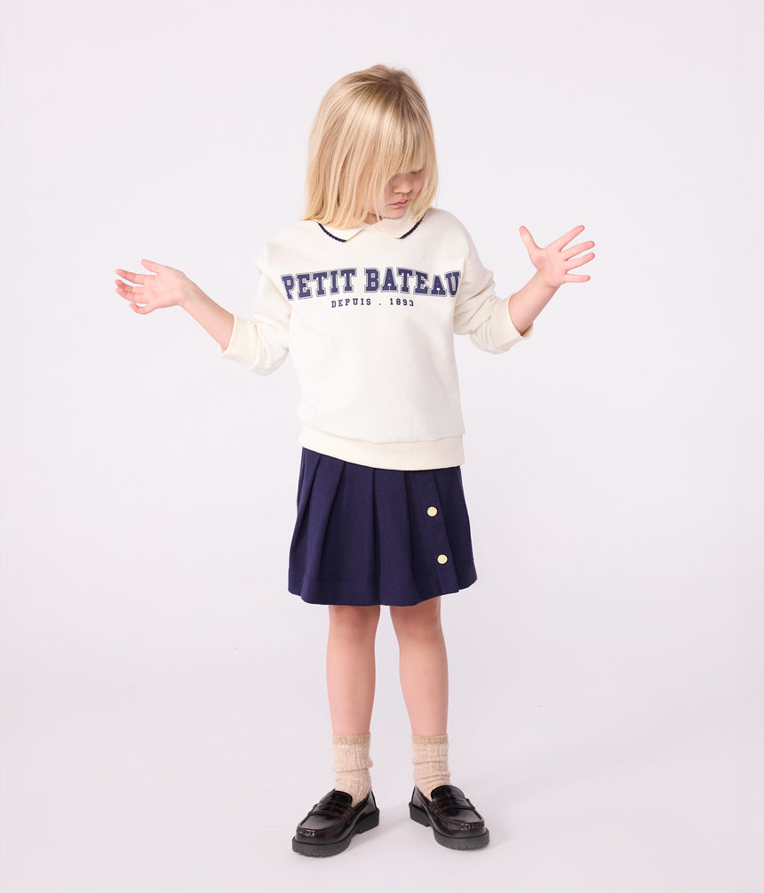 CHILDREN'S PRINTED COTTON SWEATSHIRT