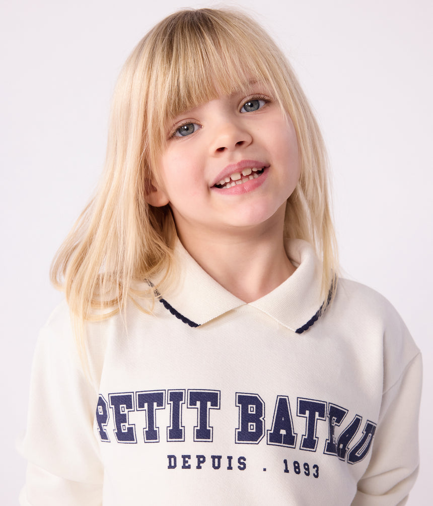 CHILDREN'S PRINTED COTTON SWEATSHIRT
