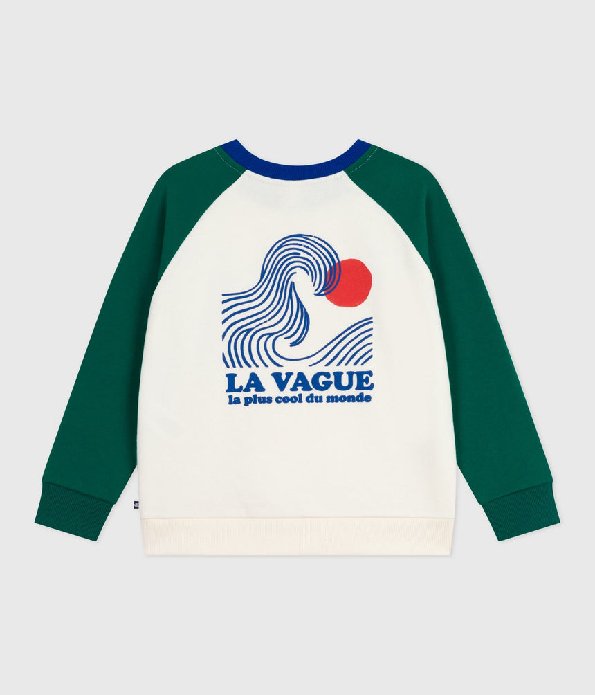 CHILDREN'S PRINTED COTTON SWEATSHIRT
