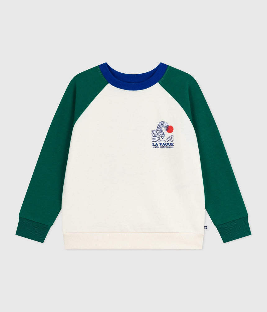 CHILDREN'S PRINTED COTTON SWEATSHIRT