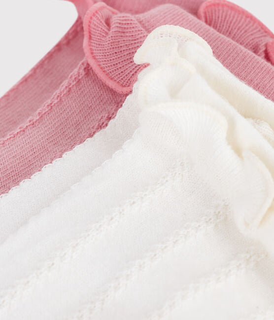 CHILDREN'S COTTON SOCKS-2-PACK