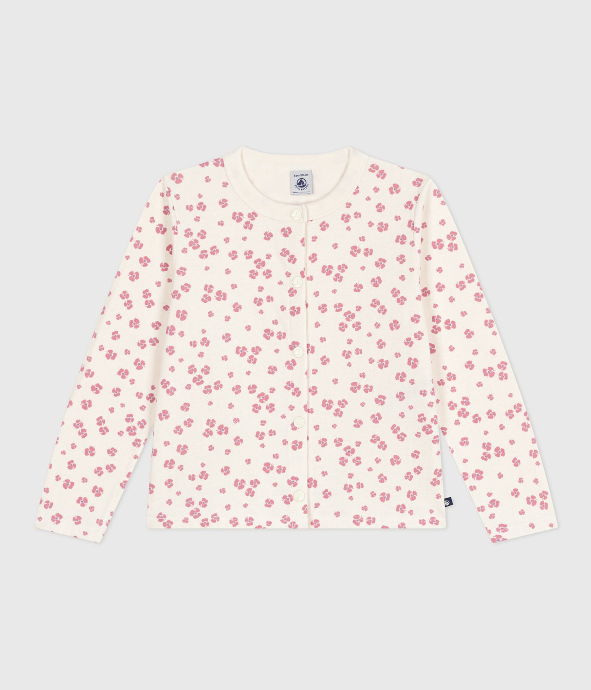CHILDREN'S PRINTED COTTON CARDIGAN