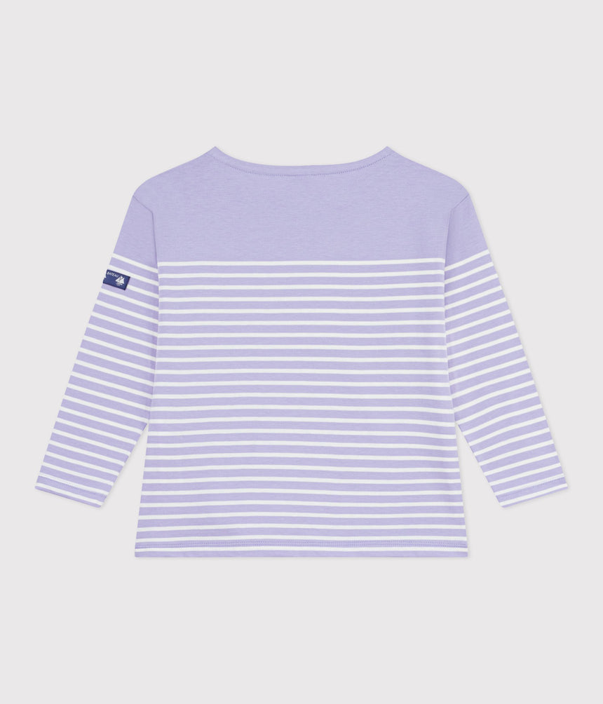 CHILDREN'S COTTON BRETON TOP