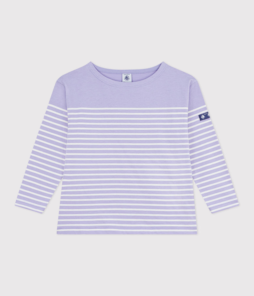 CHILDREN'S COTTON BRETON TOP