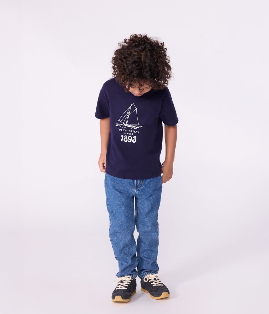 CHILDRENS SHORT-SLEEVED PRINTED T-SHIRT