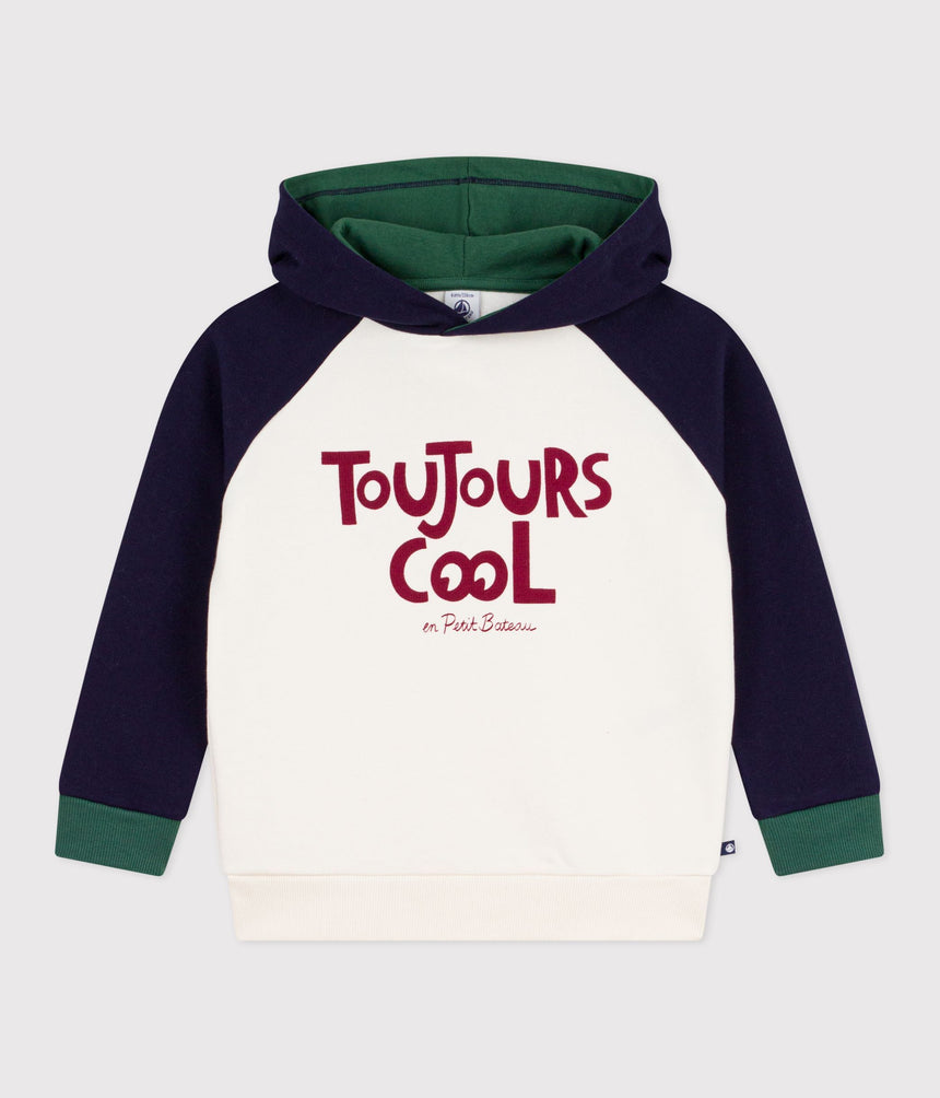 CHILDRENS' PRINTED COTTON SWEATSHIRT