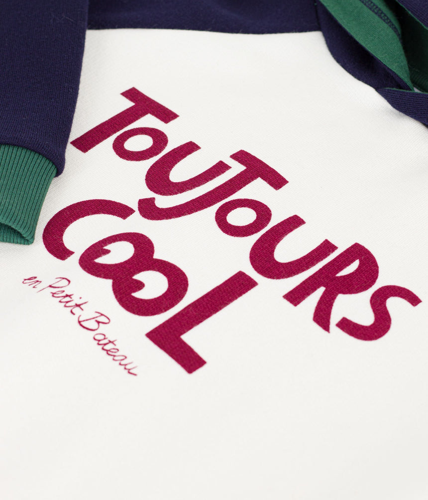 CHILDRENS' PRINTED COTTON SWEATSHIRT