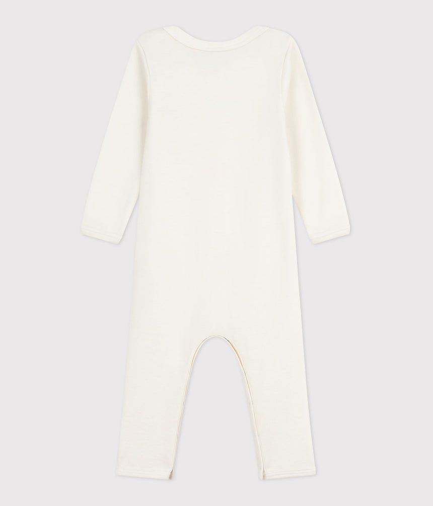 BABIES' LONG LEG WOOL AND COTTON BODY