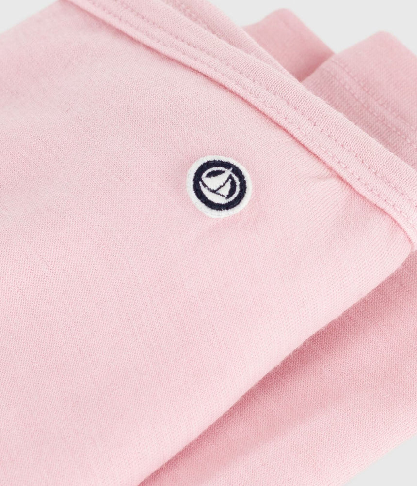 CHILDREN'S PLAIN WOOL AND COTTON LEGGINGS
