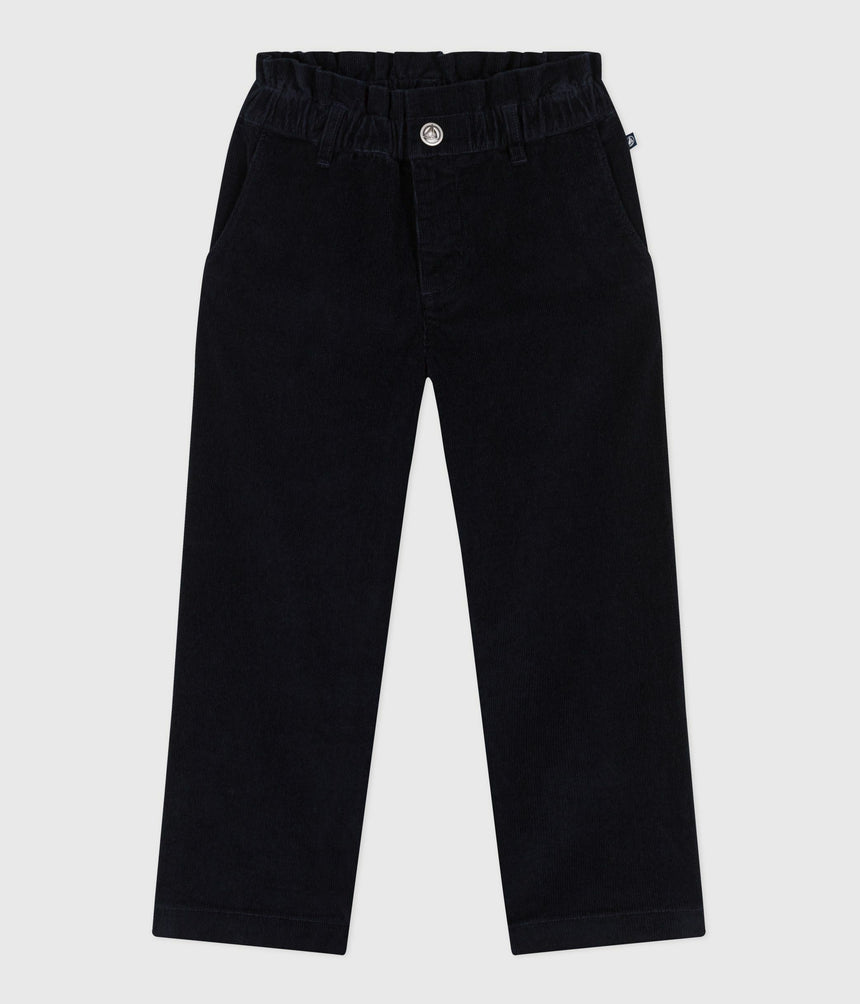 CHILDRENS' PLAIN CORDUROY TROUSERS