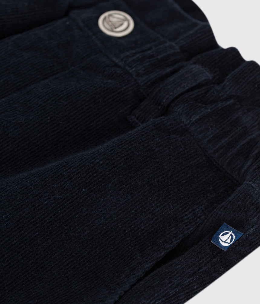 CHILDRENS' PLAIN CORDUROY TROUSERS