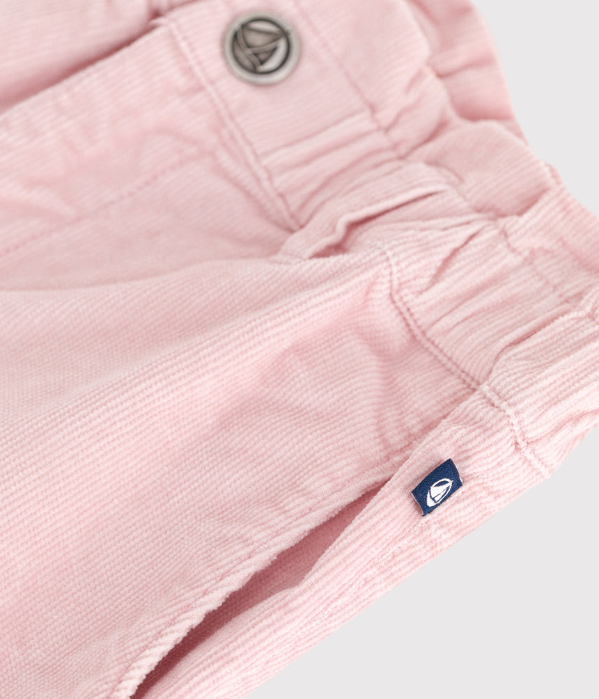 CHILDRENS' PLAIN CORDUROY TROUSERS