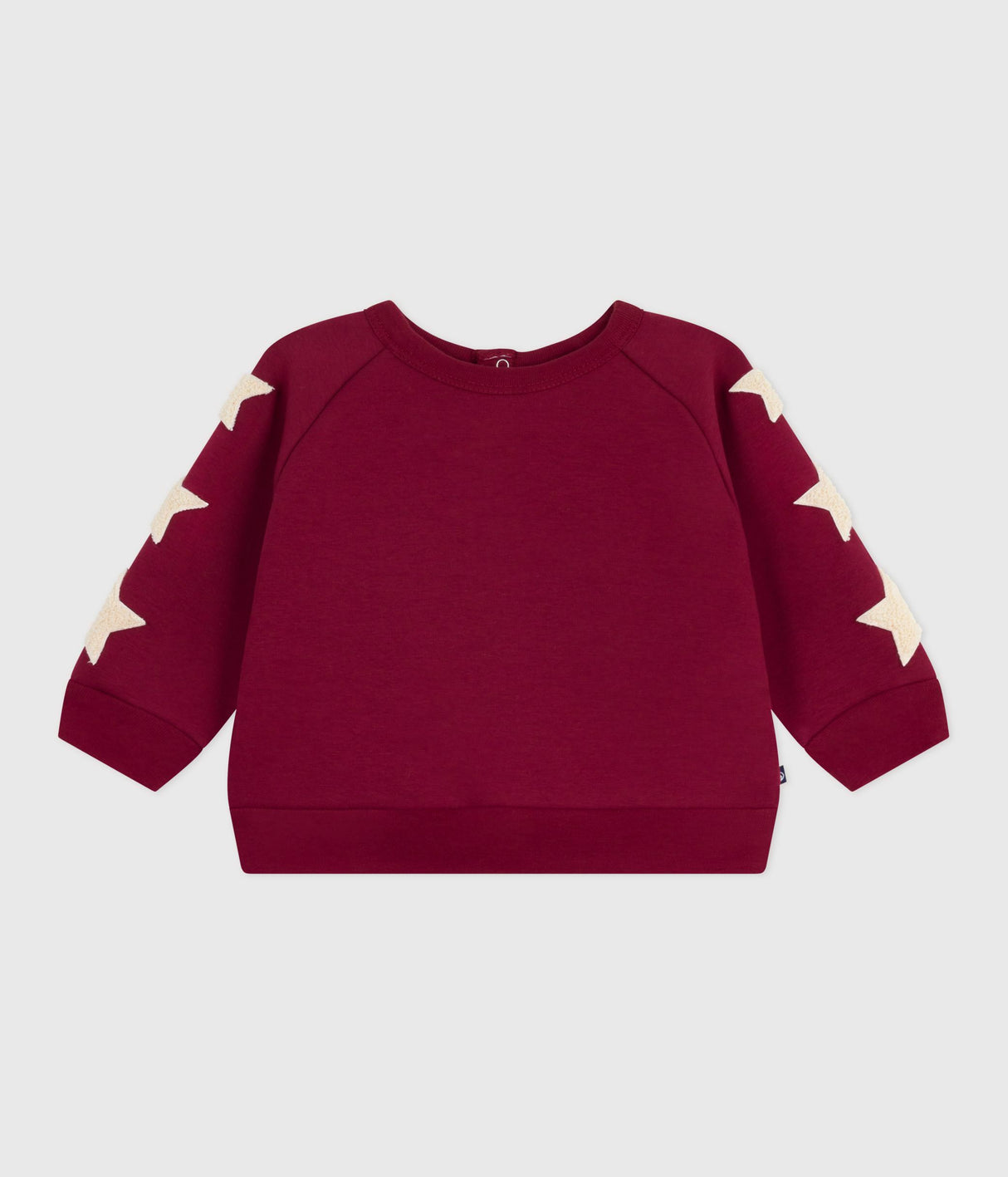BABIES' SOFT WARM STAR-PATTERNED COTTON SWEATSHIRT