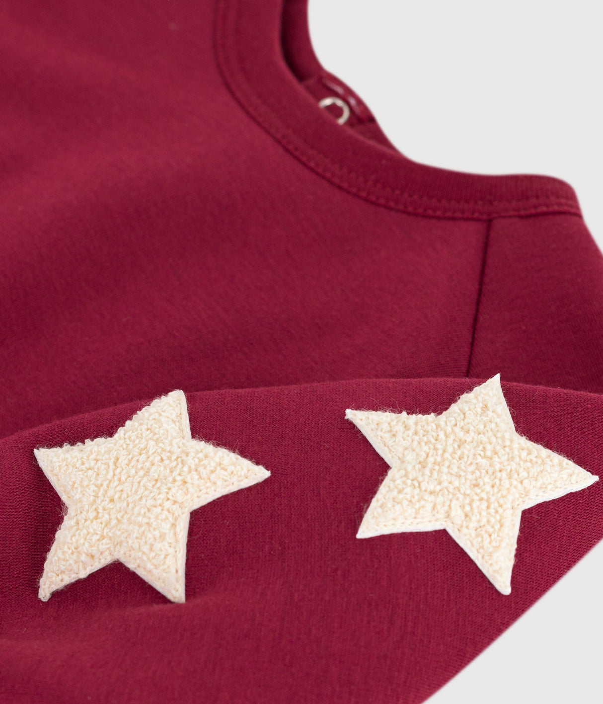 BABIES' SOFT WARM STAR-PATTERNED COTTON SWEATSHIRT