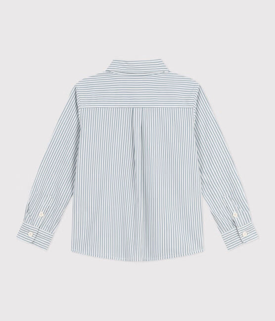 CHILDRENS STRIPY COTTON SHIRT