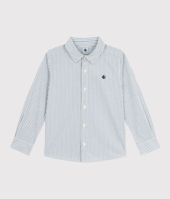 CHILDRENS STRIPY COTTON SHIRT