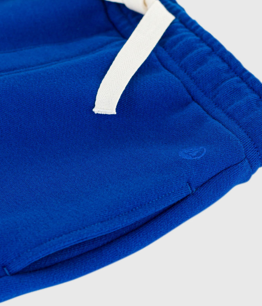 CHILDREN'S PLAIN COTTON JOGGING BOTTOMS