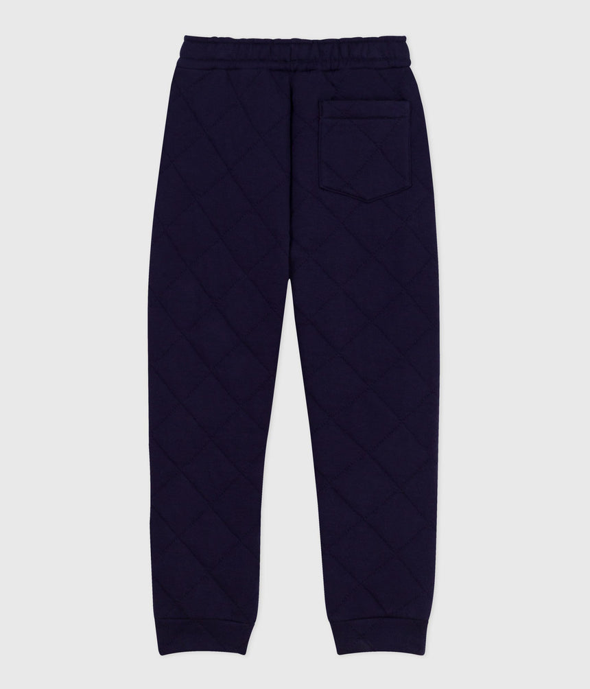 CHILDREN'S PLAIN COTTON JOGGING BOTTOMS
