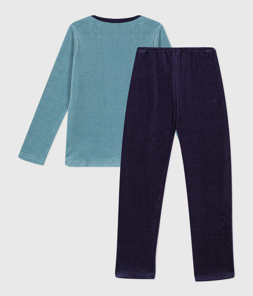 CHILDREN'S VELOUR PYJAMAS