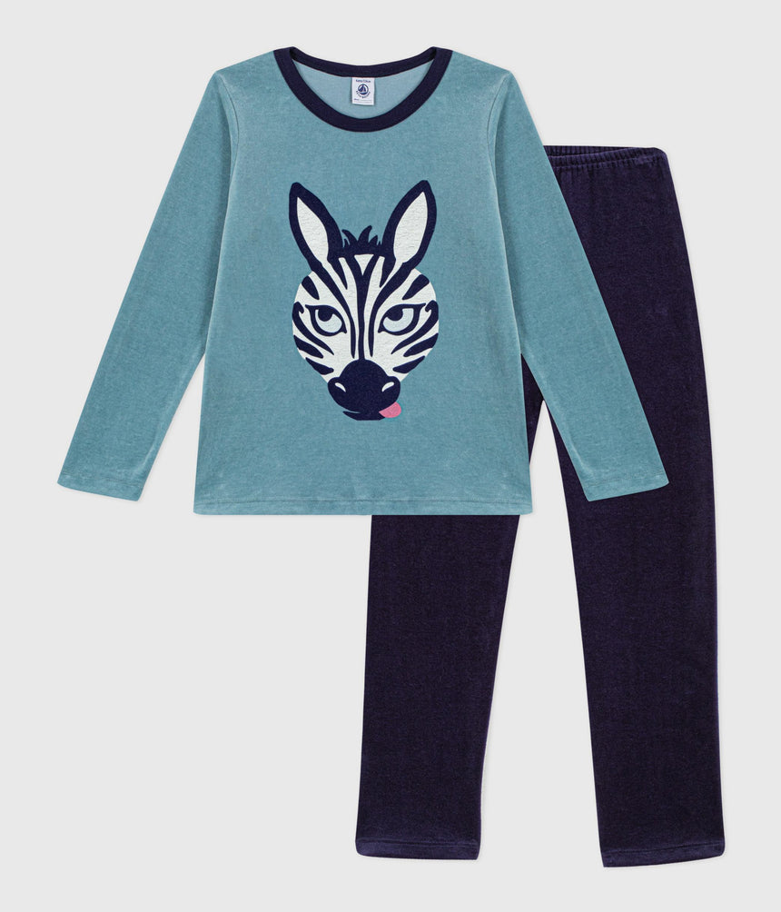CHILDREN'S VELOUR PYJAMAS