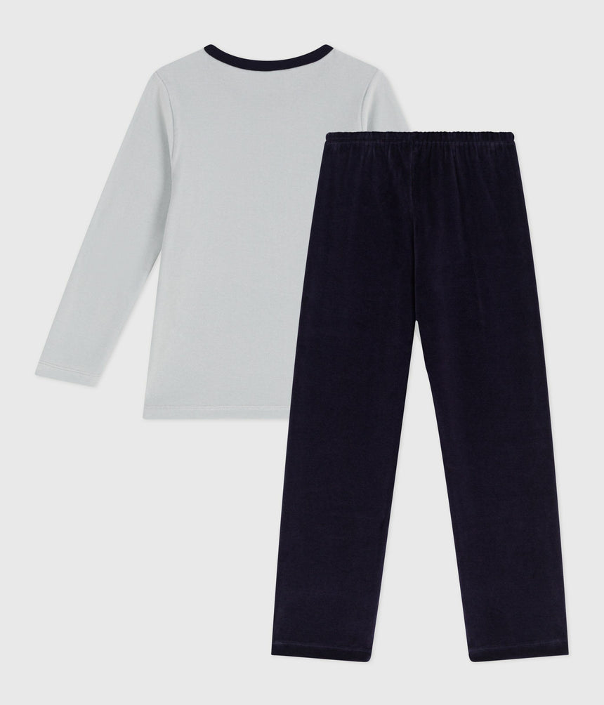 CHILDRENS' VELOUR PYJAMA