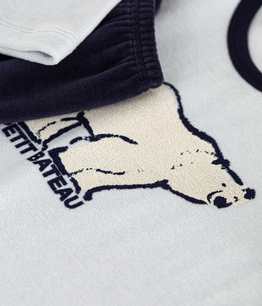 CHILDRENS' VELOUR PYJAMA