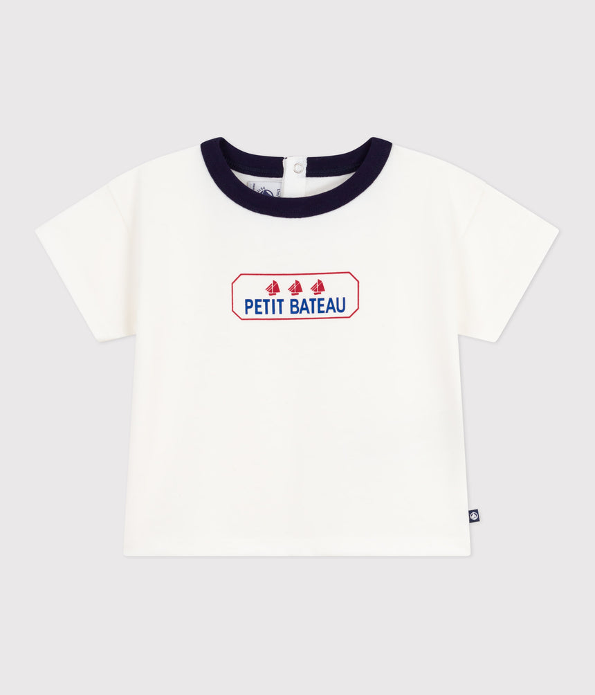 BABIES LONG-SLEEVED T-SHIRT WITH A VINTAGE LOGO DESIGN