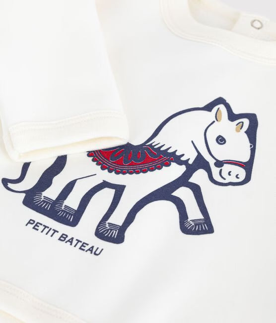 BABY SWEATSHIRT IN SOFT AND WARM COTTON