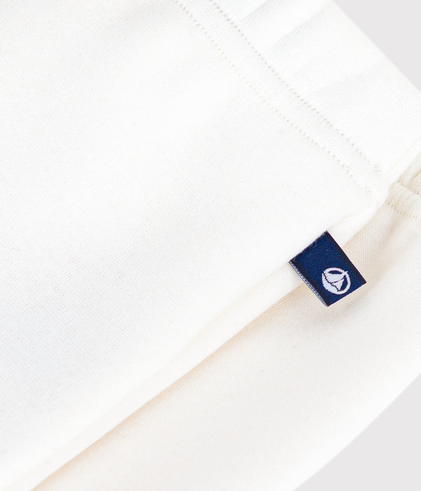 BABIES' SOFT, WARM PLAIN COTTON TROUSERS