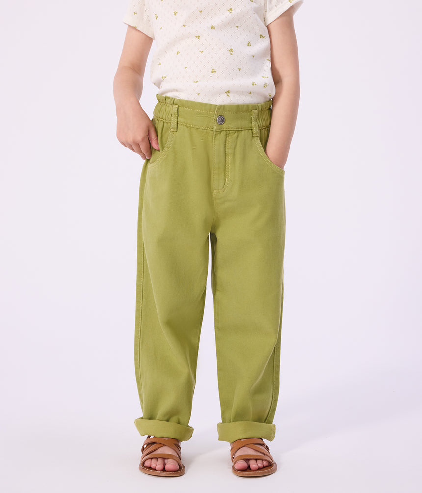 CHILDREN'S COTTON TROUSERS