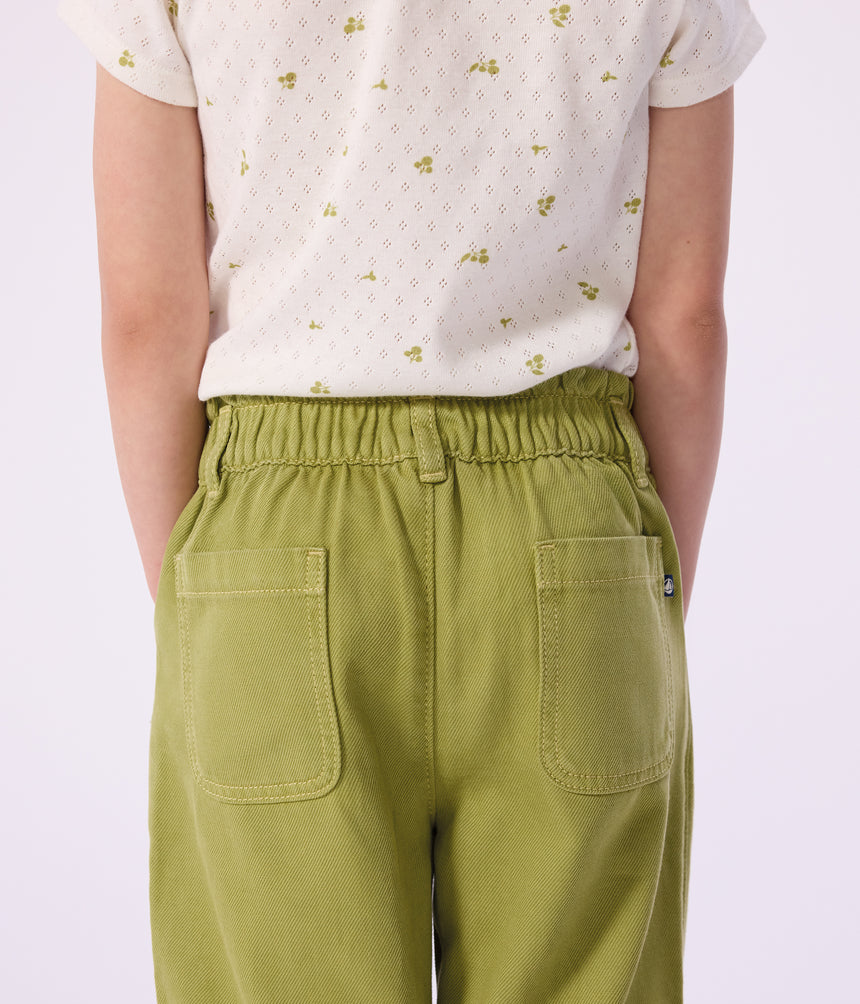 CHILDREN'S COTTON TROUSERS