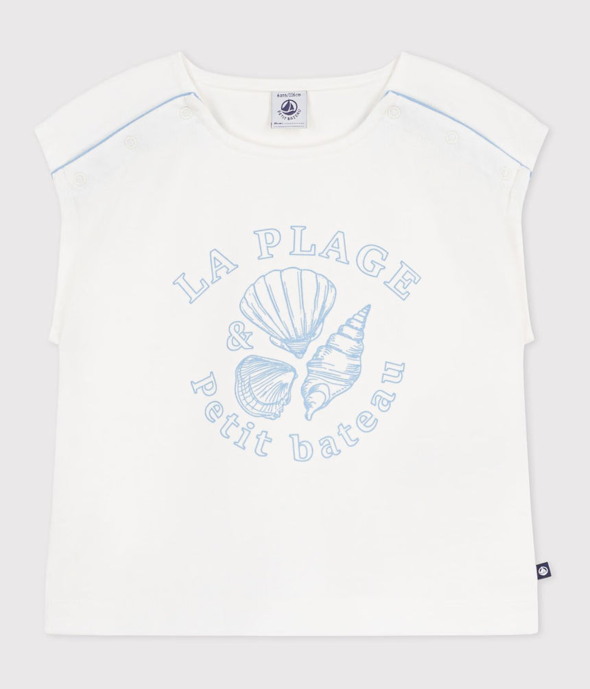 CHILDREN'S SHORT-SLEEVED COTTON T-SHIRT
