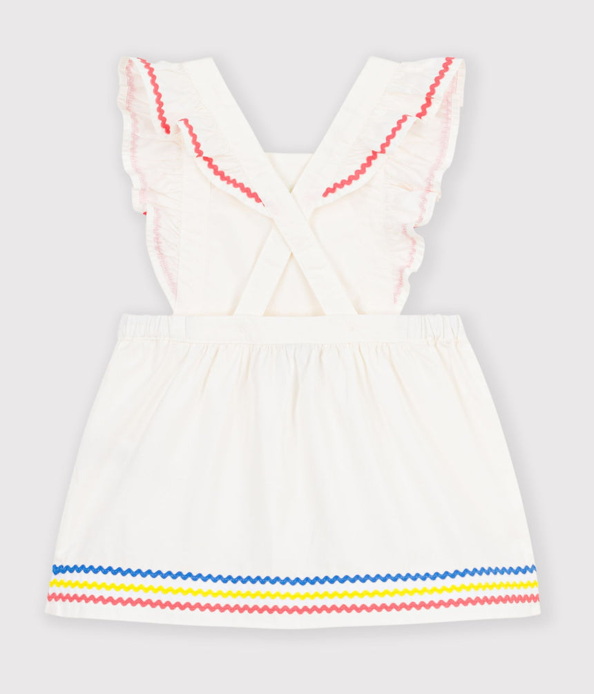 BABIES' PLAIN COTTON DRESS