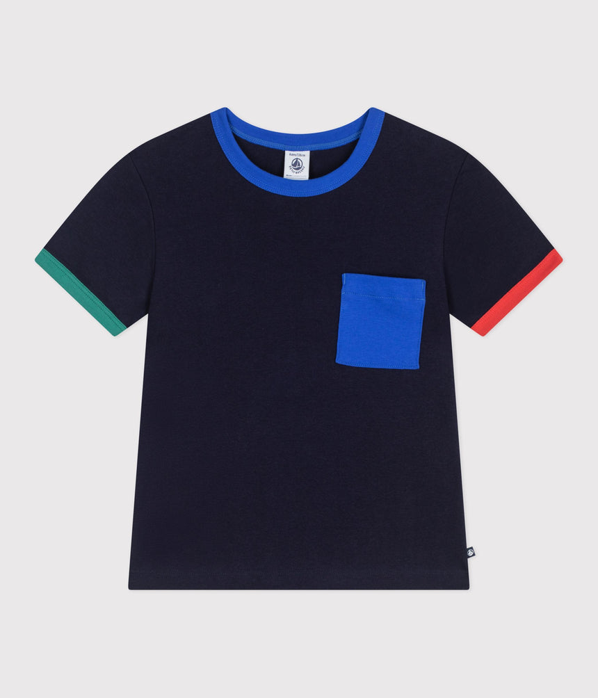 CHILDREN'S SHORT-SLEEVED COTTON T-SHIRT