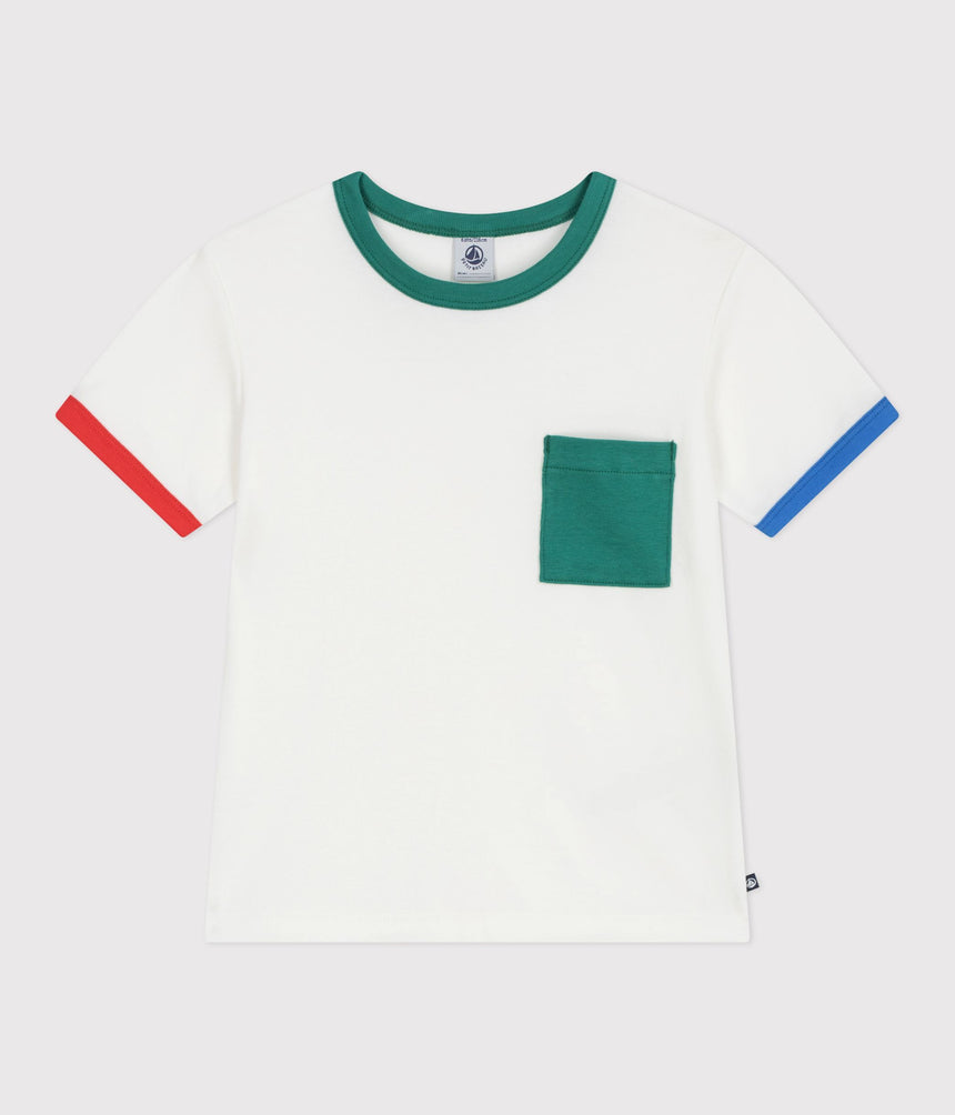 CHILDREN'S SHORT-SLEEVED COTTON T-SHIRT
