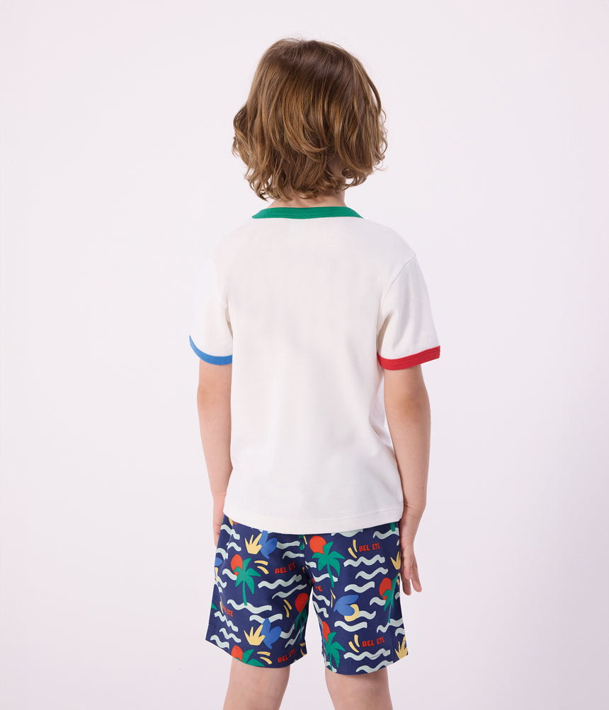 CHILDREN'S SHORT-SLEEVED COTTON T-SHIRT