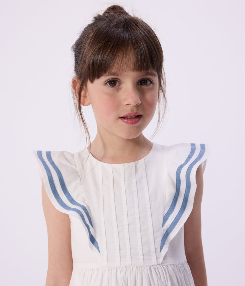 CHILDREN'S SLEEVELESS COTTON DRESS