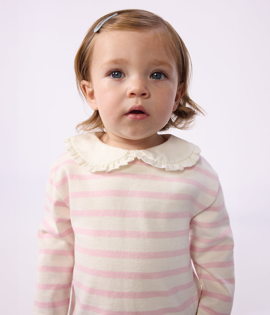 BABIES' COTTON BRETON TOP