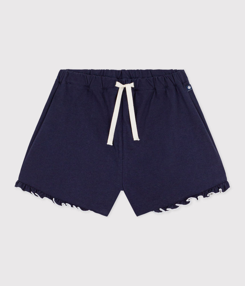 CHILDREN'S PLAIN COTTON SHORTS