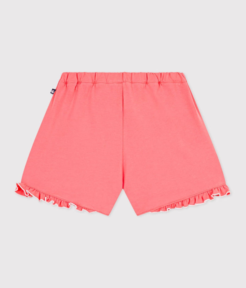 CHILDREN'S PLAIN COTTON SHORTS