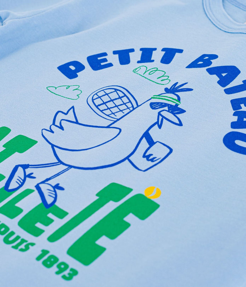 CHILDREN'S SHORT-SLEEVED COTTON T-SHIRT