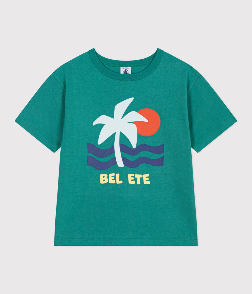 CHILDREN'S SHORT-SLEEVED COTTON T-SHIRT