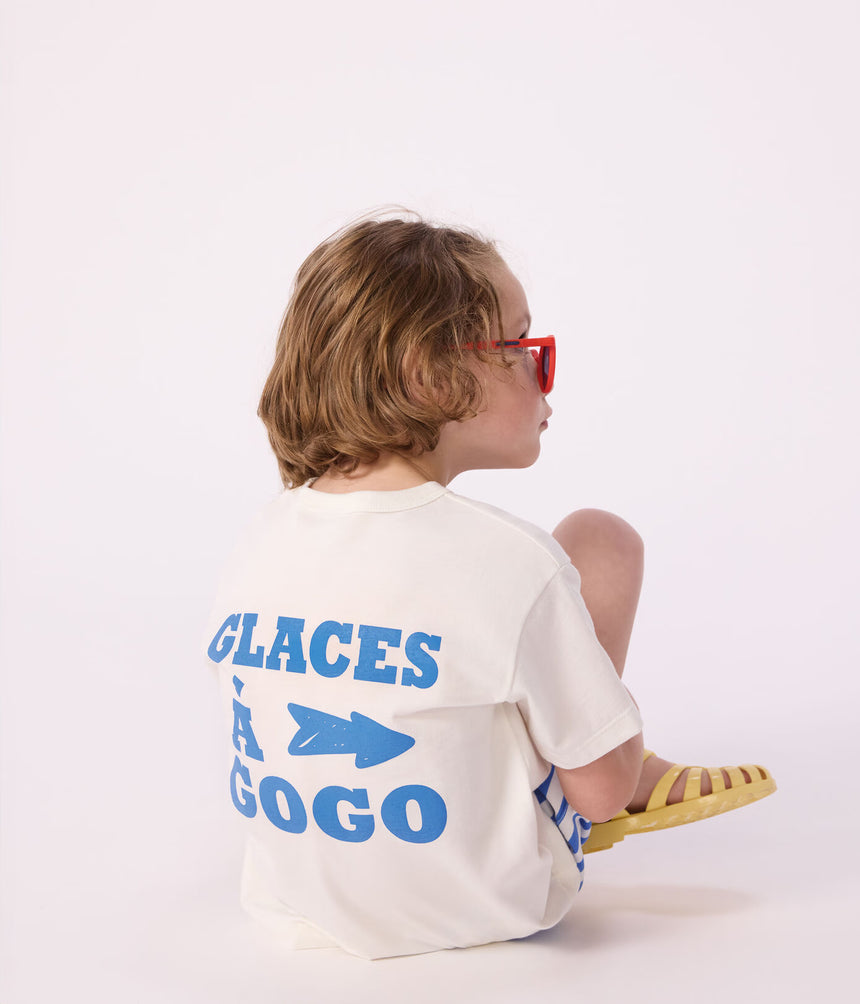 CHILDREN'S SHORT-SLEEVED COTTON T-SHIRT