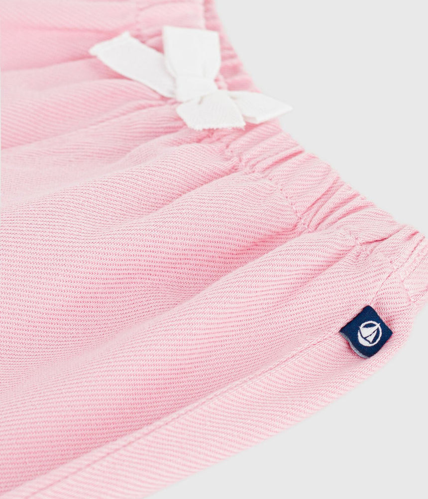 BABIES’ PLAIN, SOFT COTTON TROUSERS