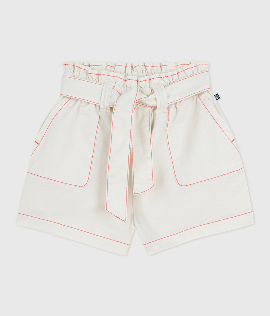 CHILDREN'S PLAIN COTTON SHORTS