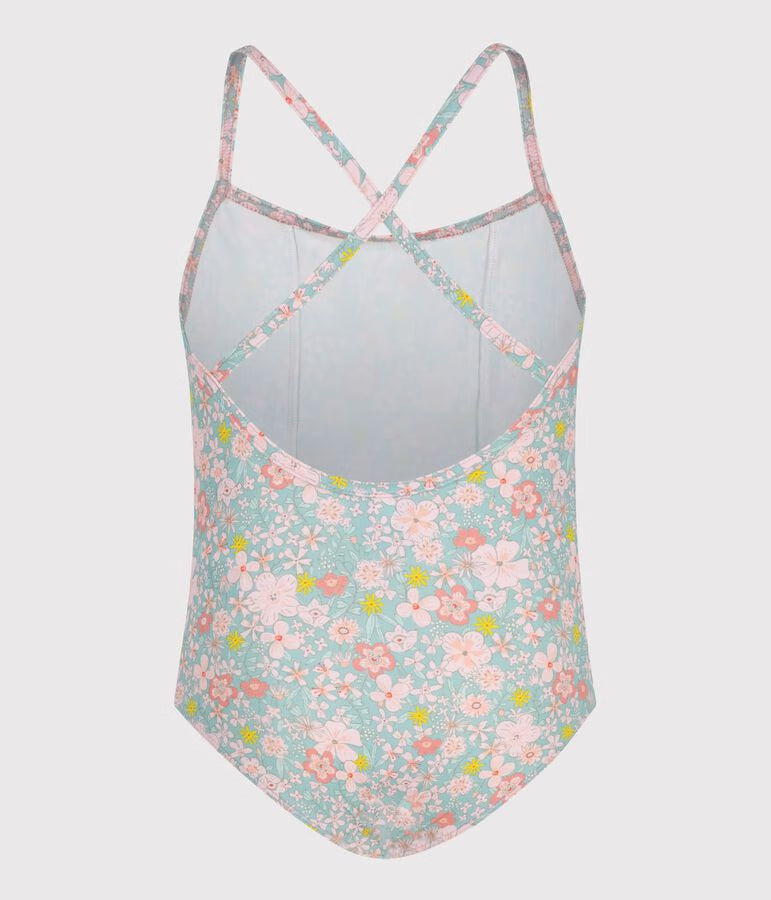 CHILDREN’S ONE-PIECE FLORAL SWIMSUIT