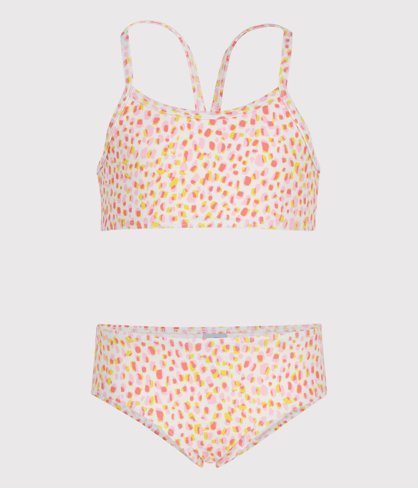 CHILDREN'S TWO-PIECE PRINTED SWIMSUIT