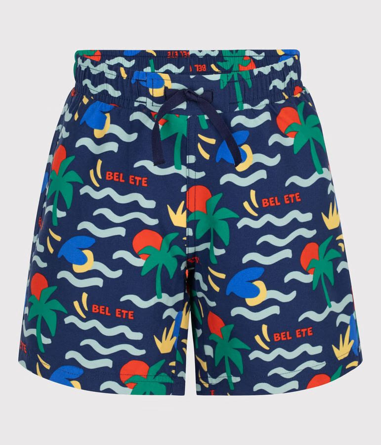 CHILDREN'S PRINTED SWIM SHORTS