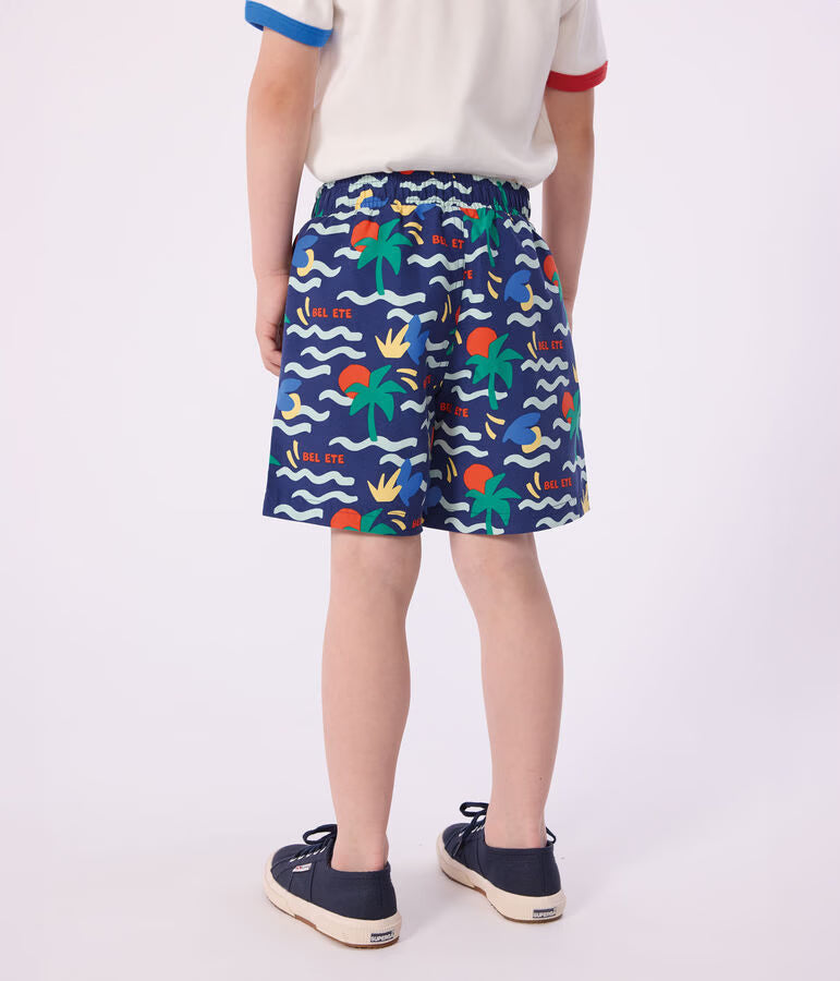 CHILDREN'S PRINTED SWIM SHORTS